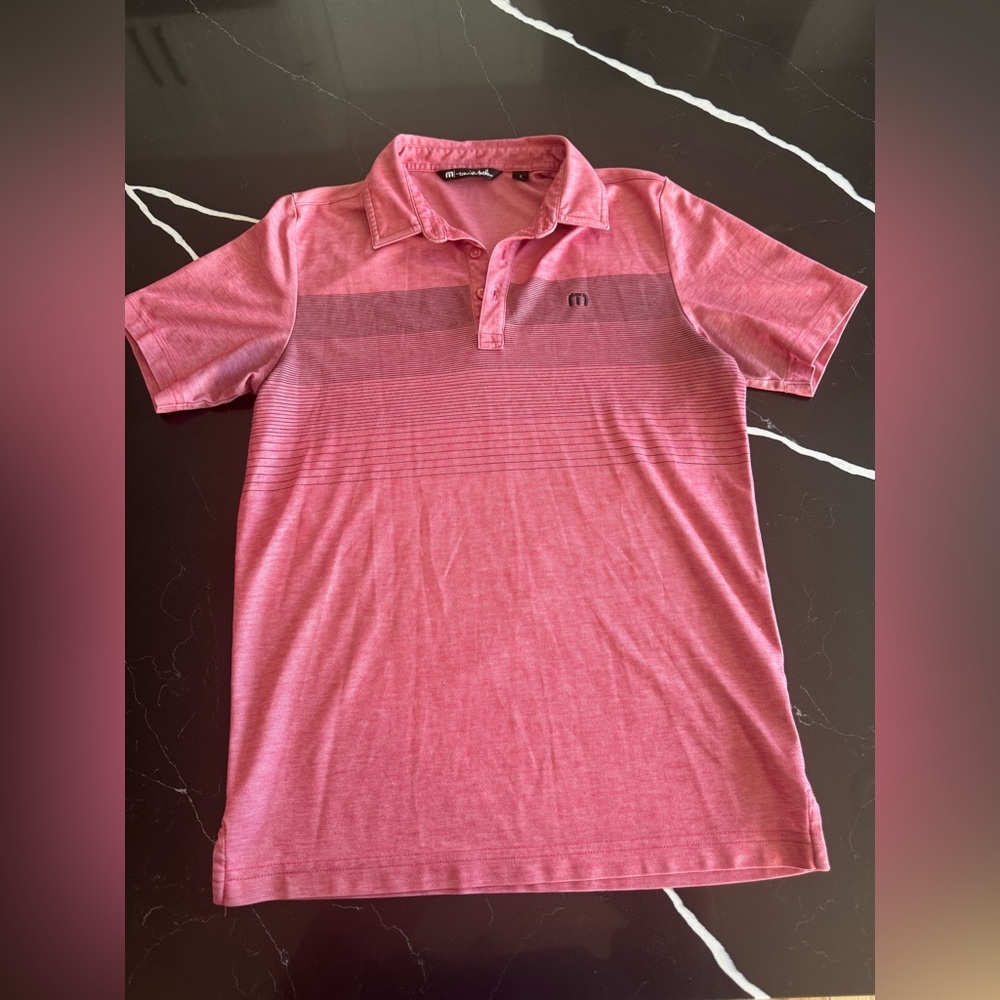 Travis Mathew Red Polo Shirt‎